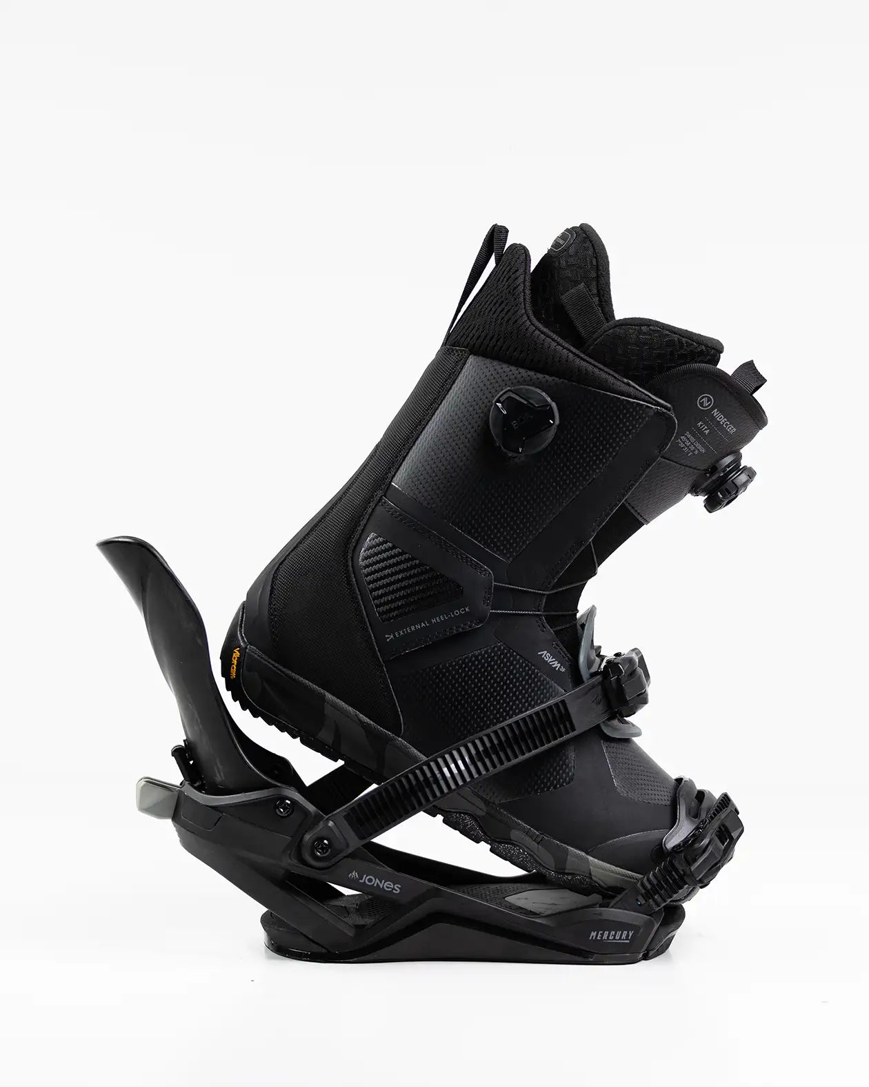 Attacchi Snowboard JONES - Mercury FASE - Eclipse Black