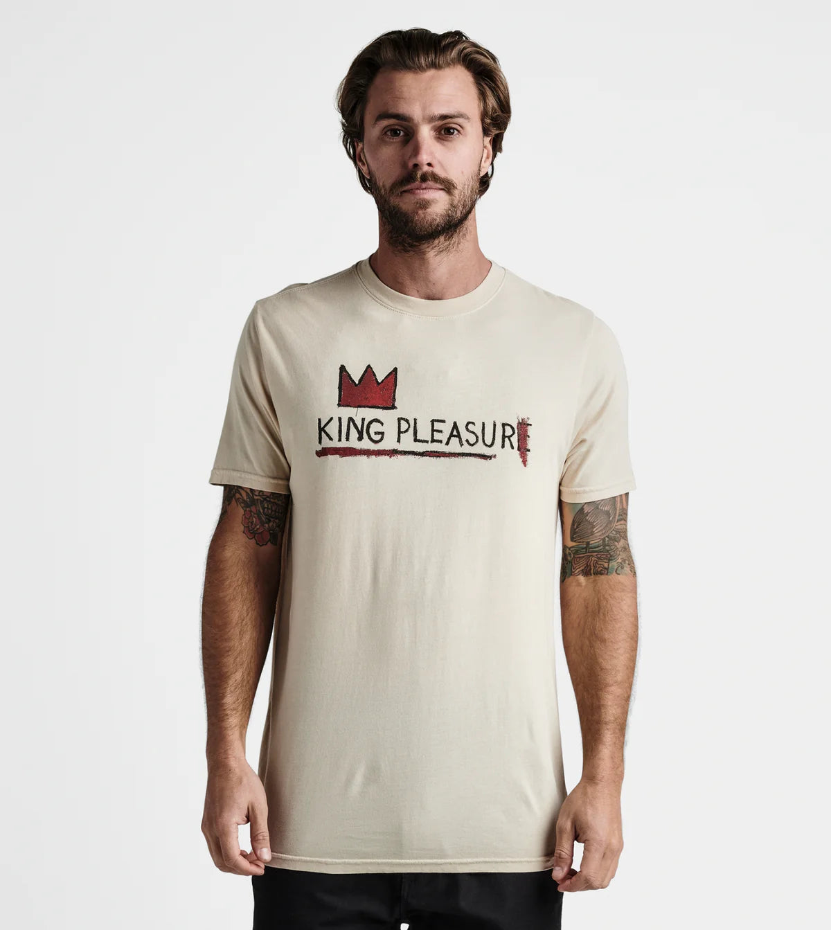 T-SHIRT ROARK BASQUIAT KING FOG