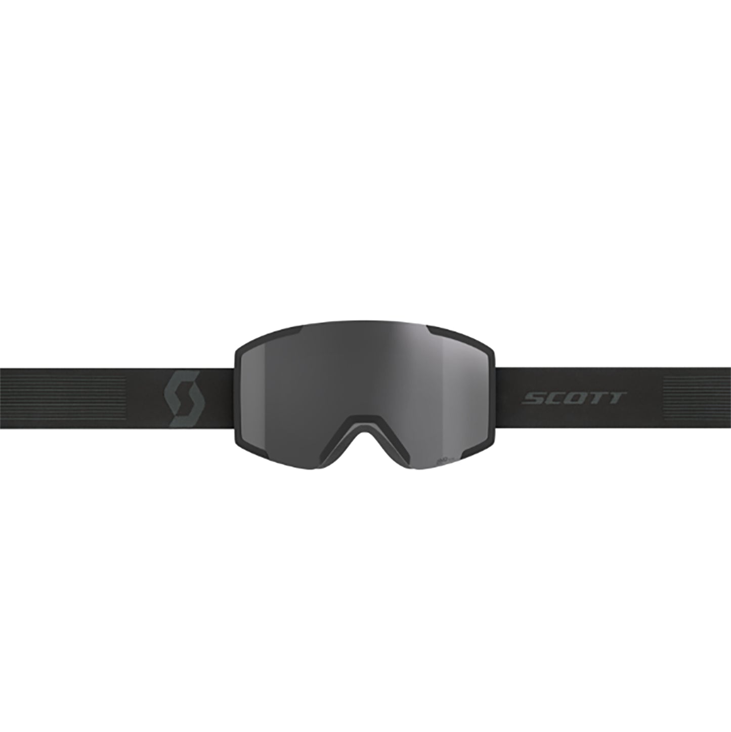 Maschera SCOTT - Shield + Lente Extra S1 - mineral black / AMP black chrome S3