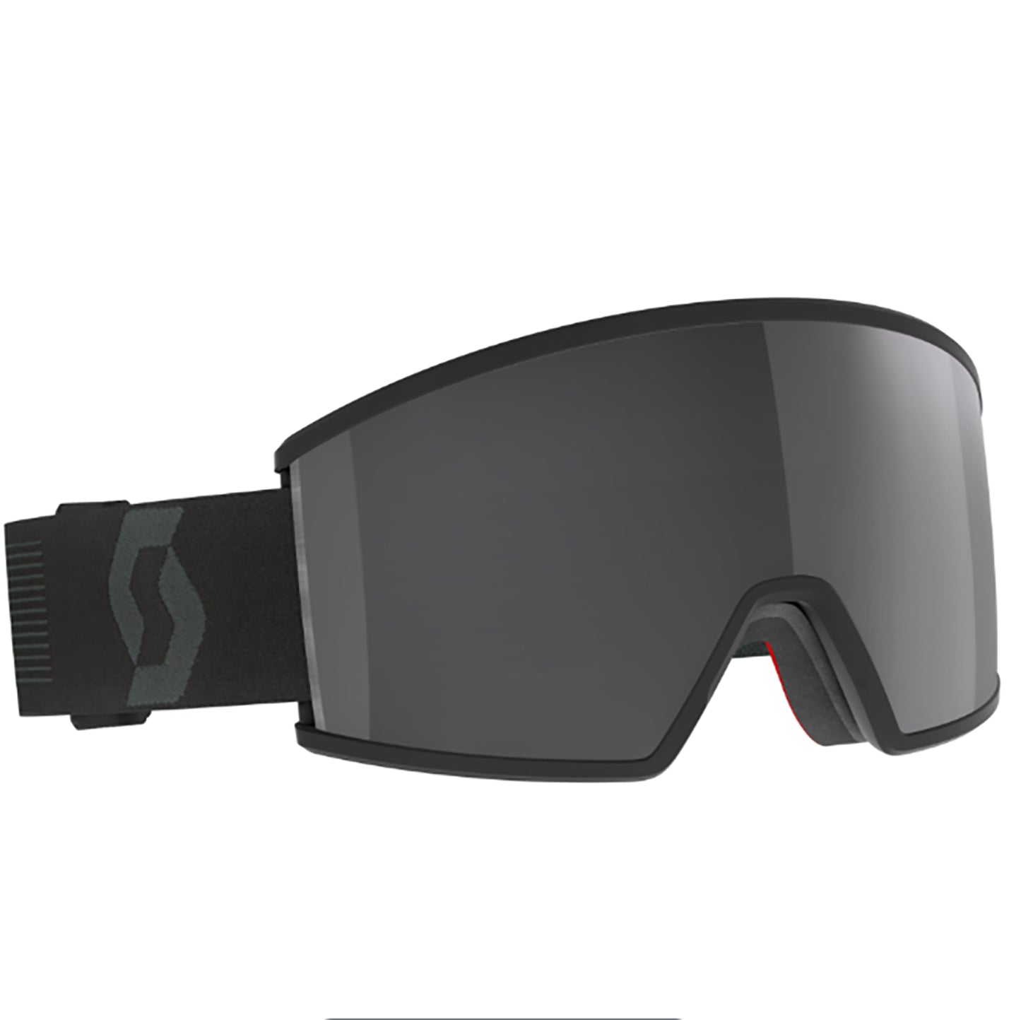 Maschera SCOTT - Ambit mineral black / AMP black chrome S3