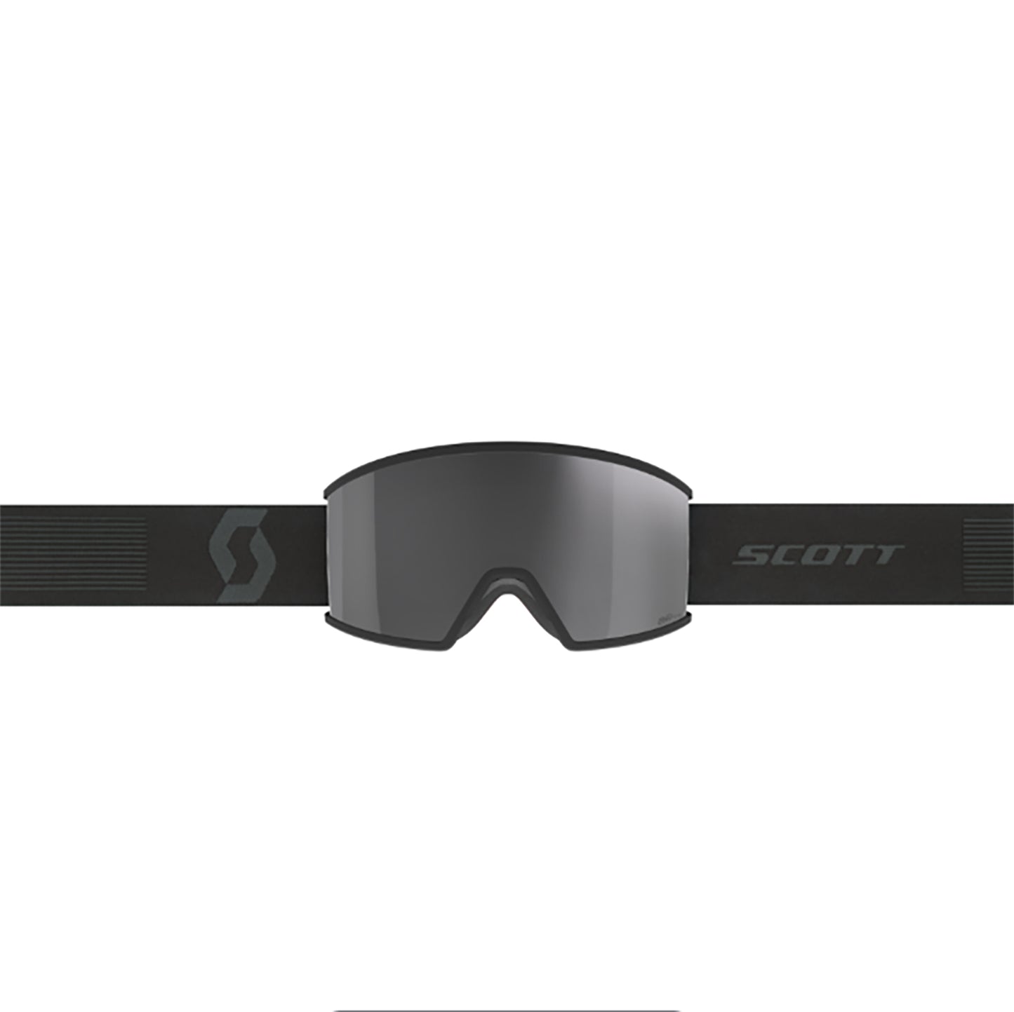 Maschera SCOTT - Ambit mineral black / AMP black chrome S3