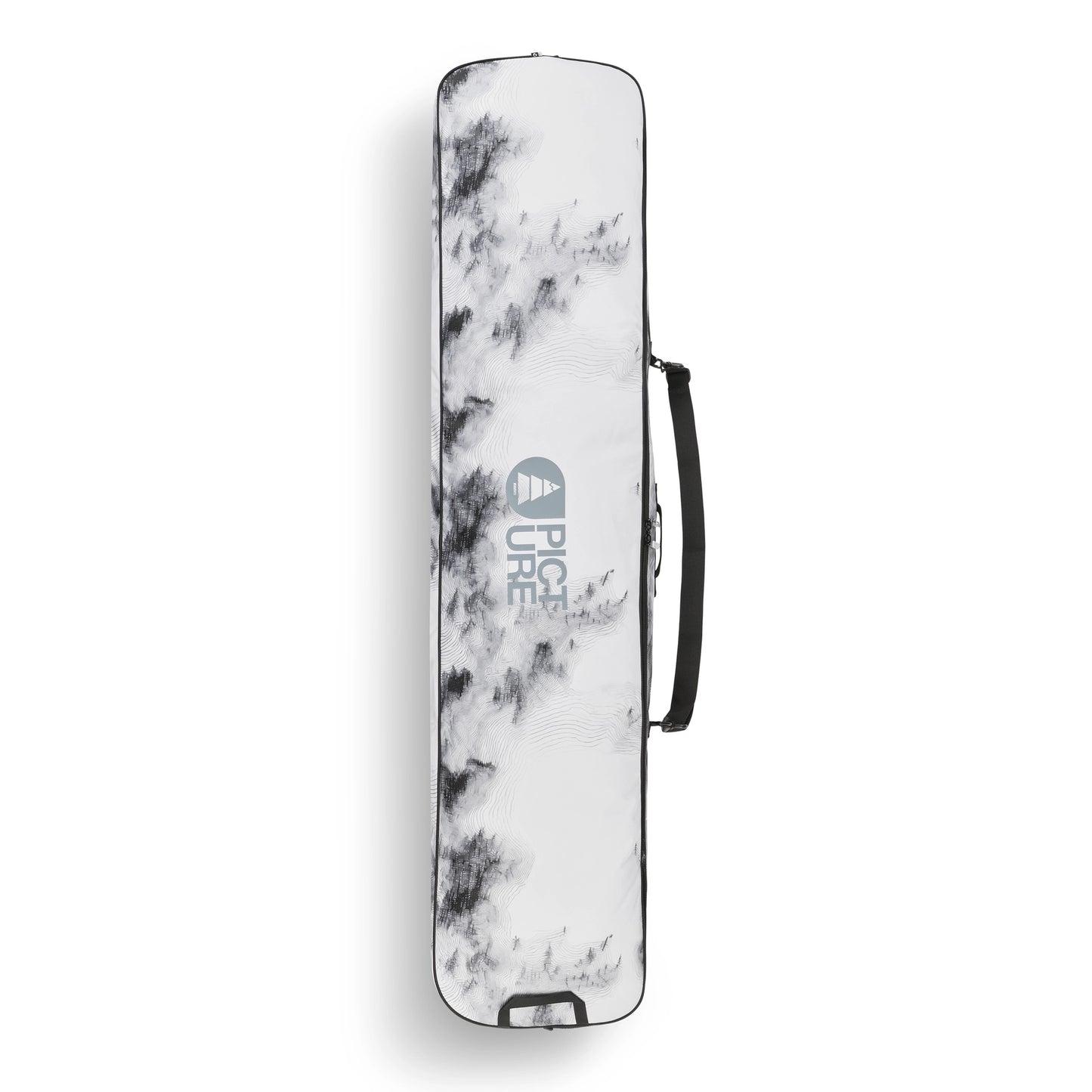 Sacca Snowboard PICTURE - Snowy Pine Print