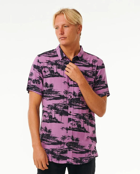 Camicia RIP CURL - Party Pack Dusty Purple