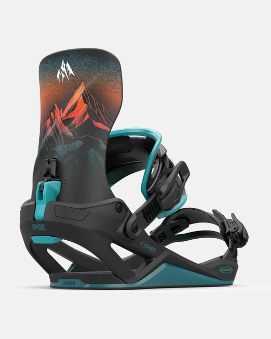 Attacchi Snowboard JONES - Mercury FASE -  Blue Art