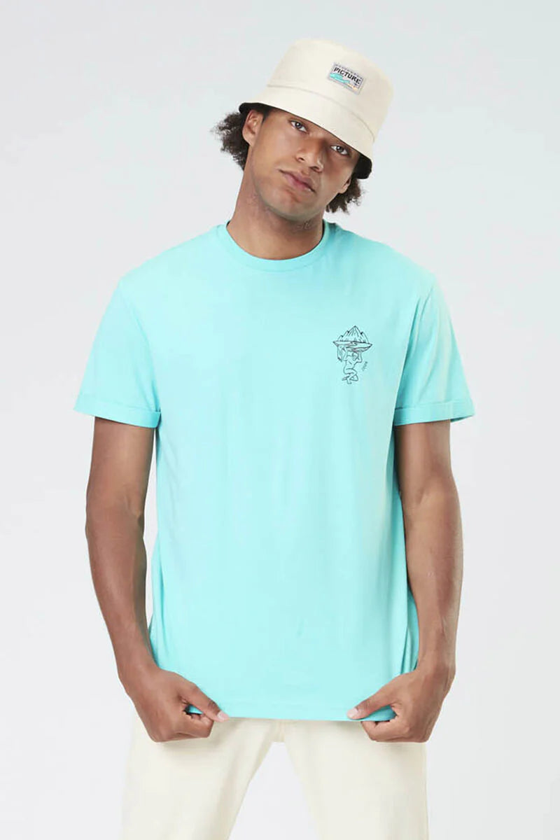 T-shirt PICTURE Authentic tee - Lemon Drop