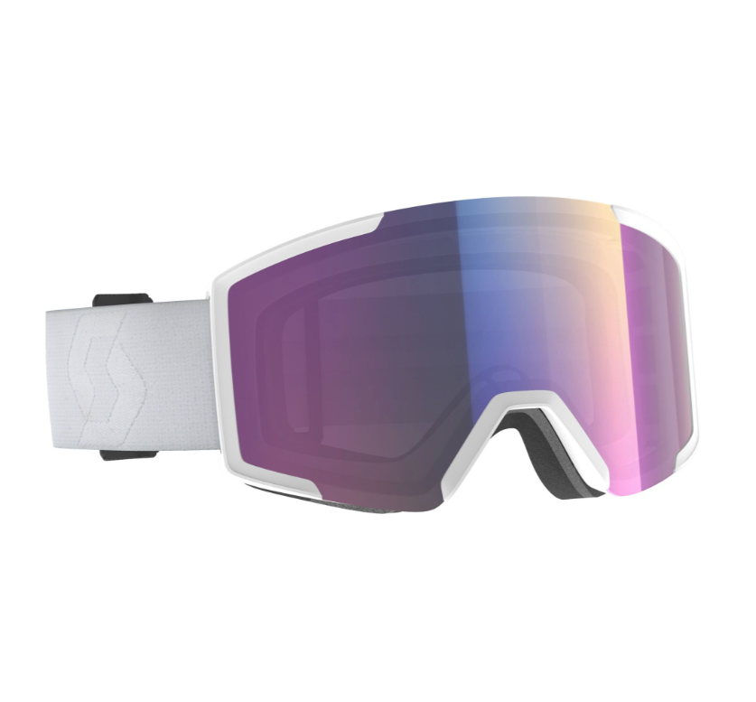 Maschera SCOTT - Shield Mineral White