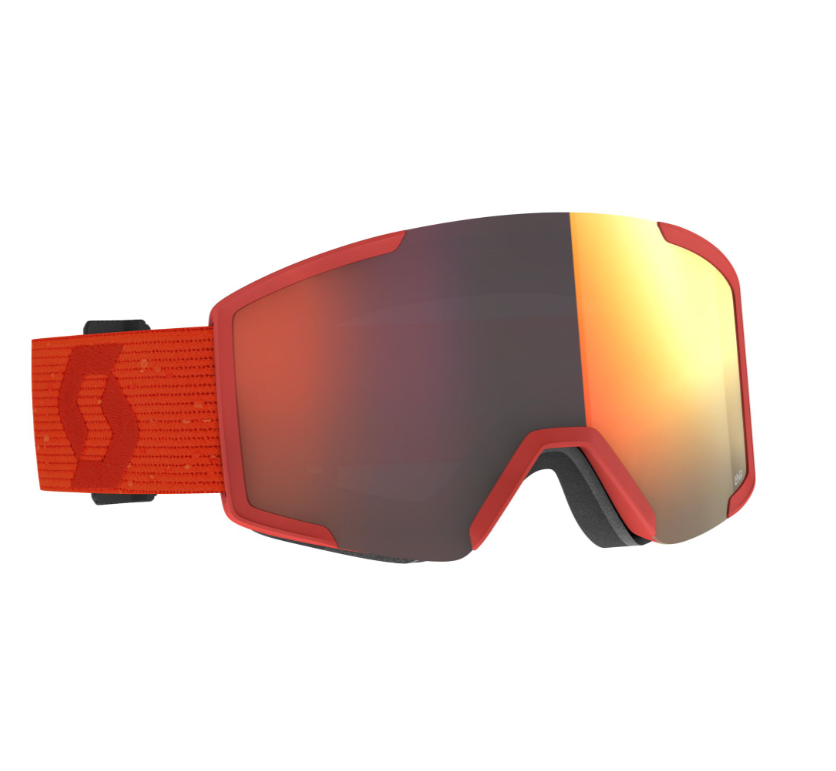 Maschera SCOTT - Shield Rust Red
