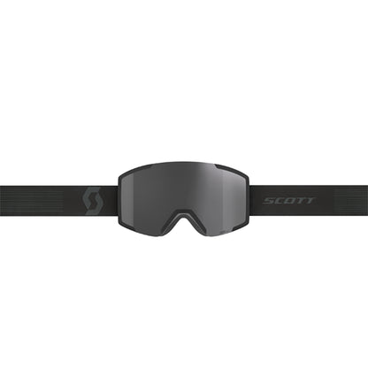 Maschera SCOTT - Shield + Lente Extra S1 - mineral black / AMP black chrome S3