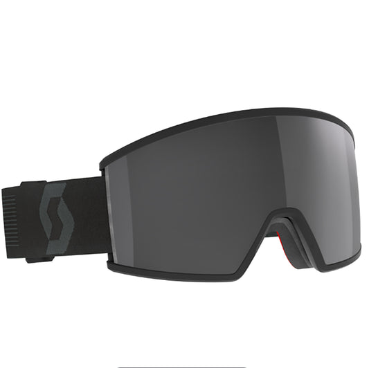 Maschera SCOTT - Ambit mineral black / AMP black chrome S3