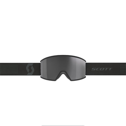 Maschera SCOTT - Ambit mineral black / AMP black chrome S3