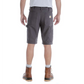 RUGGED FLEX™ RELAXED FIT CANVAS UTILITY WORK SHORT - SHADOW