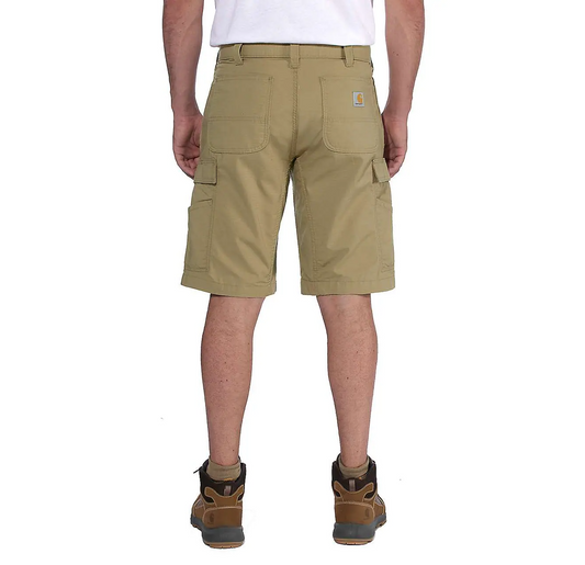 CARHARTT FORCE™ RELAXED FIT RIPSTOP CARGO WORK SHORT - DARK KHAKI