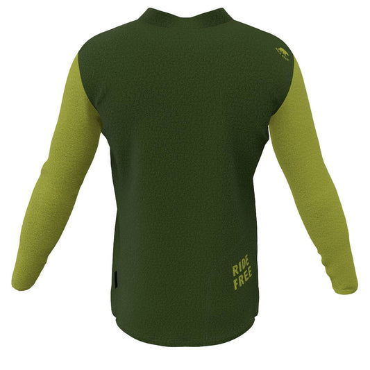 Maglia SLOPLINE - Long Ride Verdone Lime