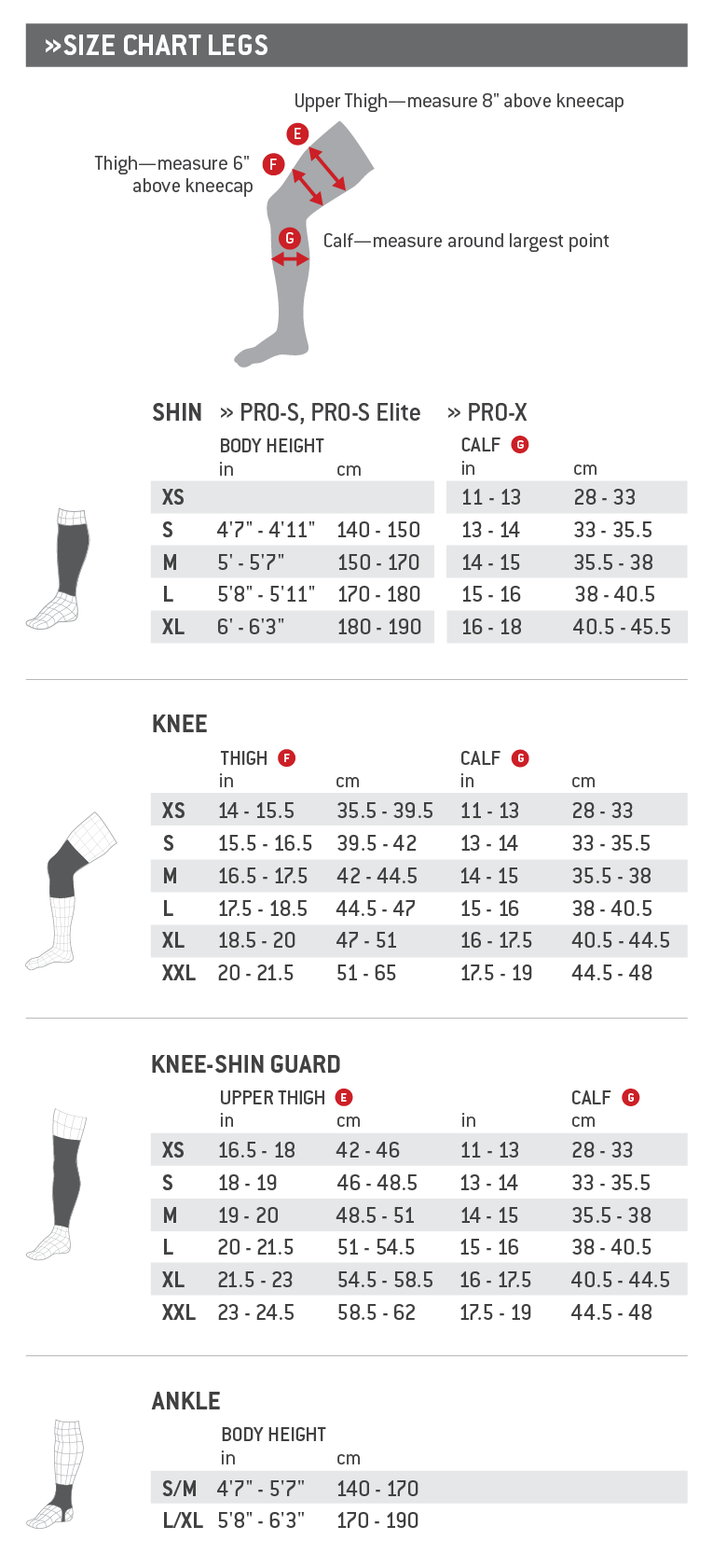 Ginocchiere G-FORM Elite Knee-Shin Guard