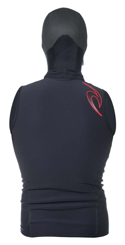 Gilet in neoprene RIP CURL Flashbomb 0.5 MM Hood Vest Black